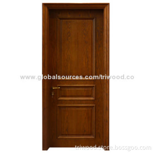 Interior Laminated Wooden Door with Timber Core and Environment-friendly Varnish